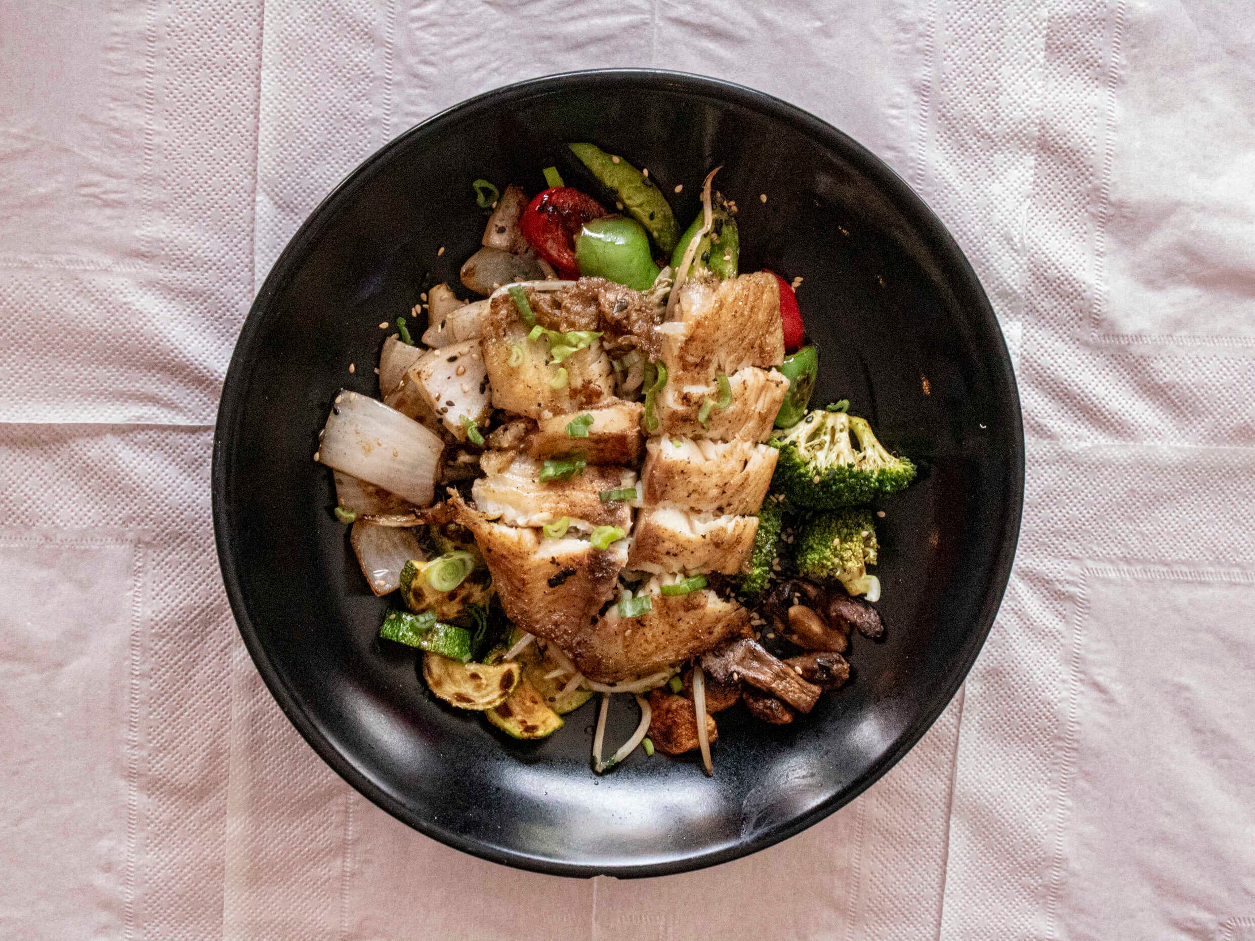 Teppanyaki Pescado