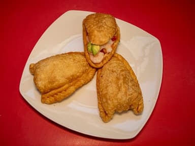 Orden de Tres Empanadas de Camarón
