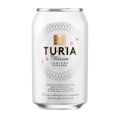 TURIA CERVEZA LATA 330 ML