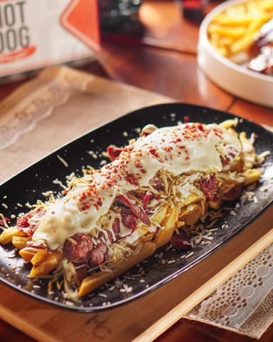 Salchipapa Costeña