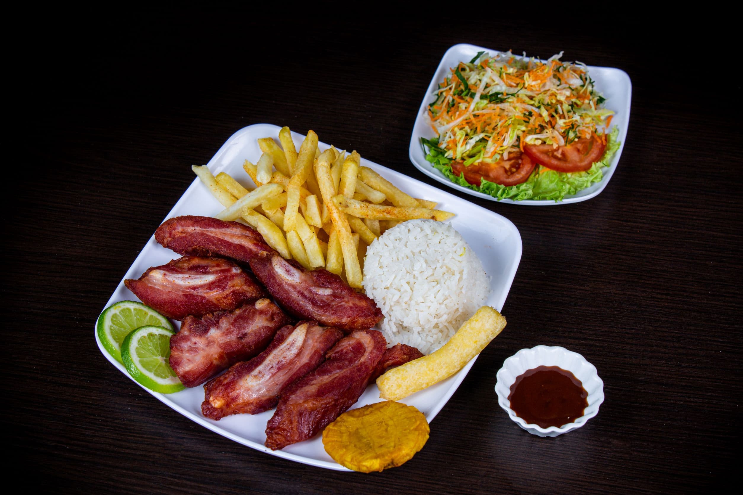 Costilla de cerdo mediano