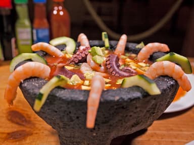 Aguachile de Camarón Mixto