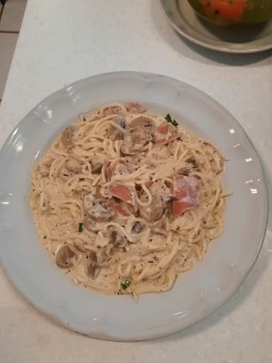 Espagueti Alfredo