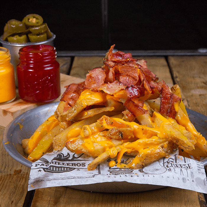 Papás Bacon