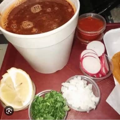 Vaso de 10 Oz de Birria de Res