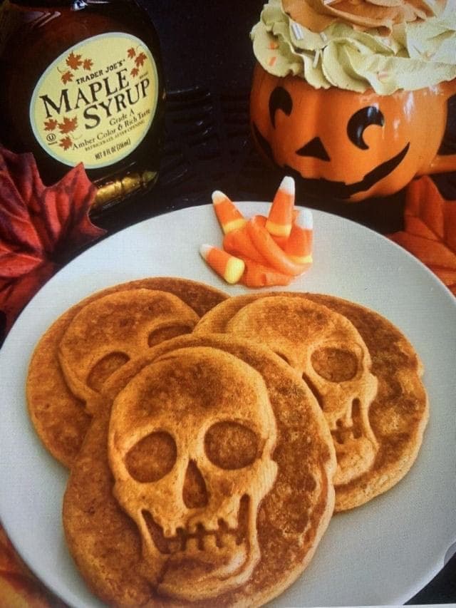 Waffle Belga Especial Mini Waffles Calavera