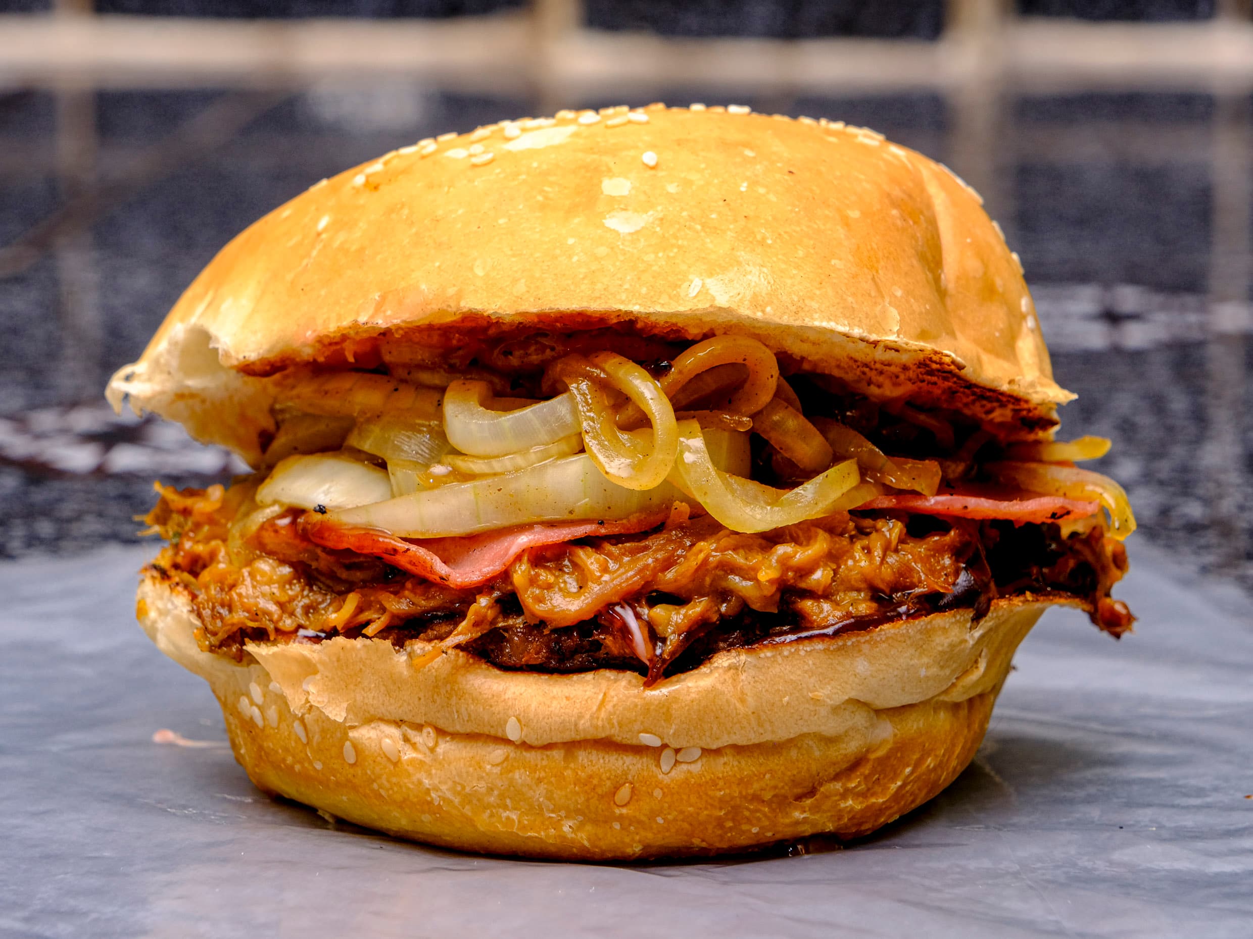 Pulled Pork Burger