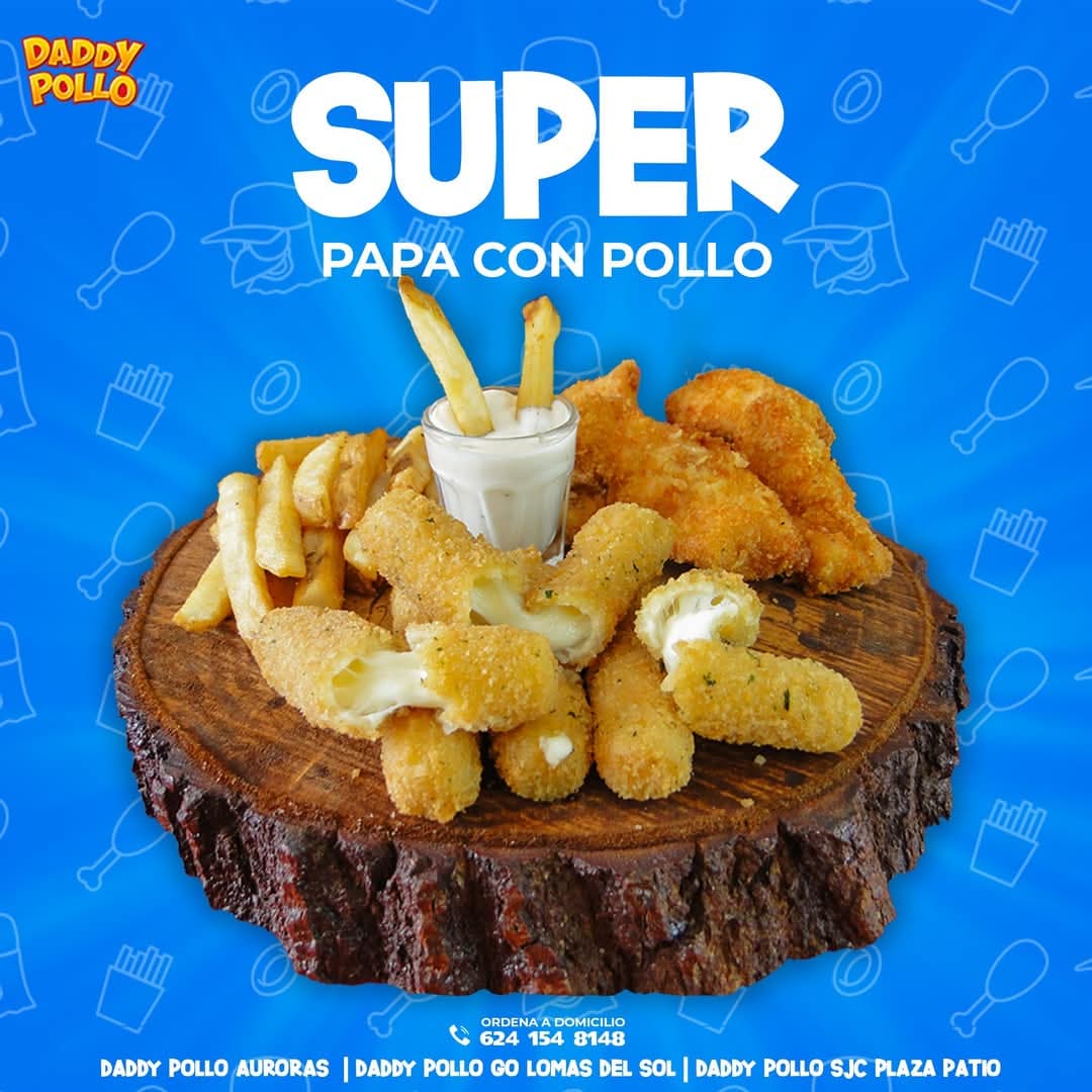 Super Papas con Pollo