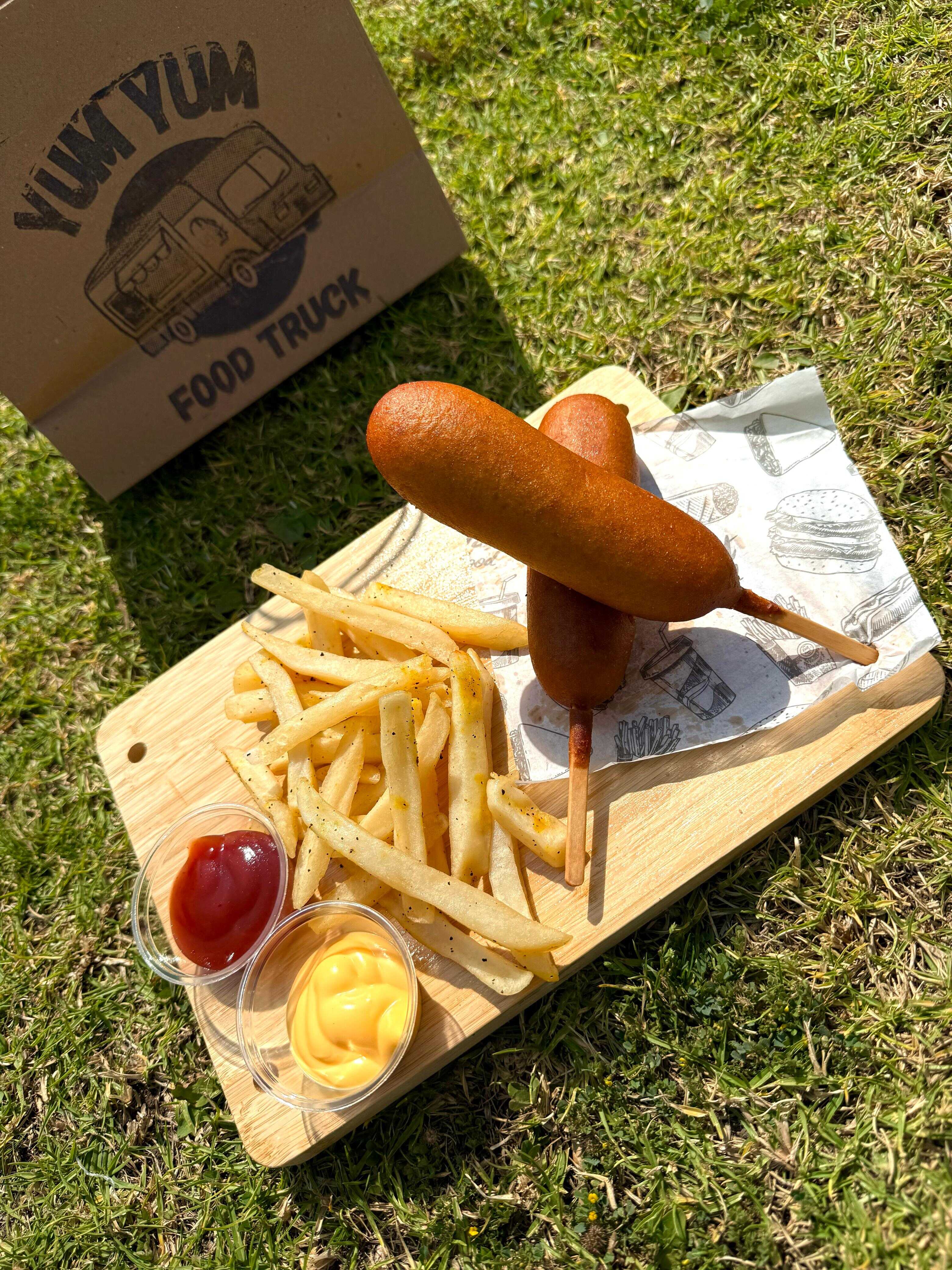Banderilla con Papas
