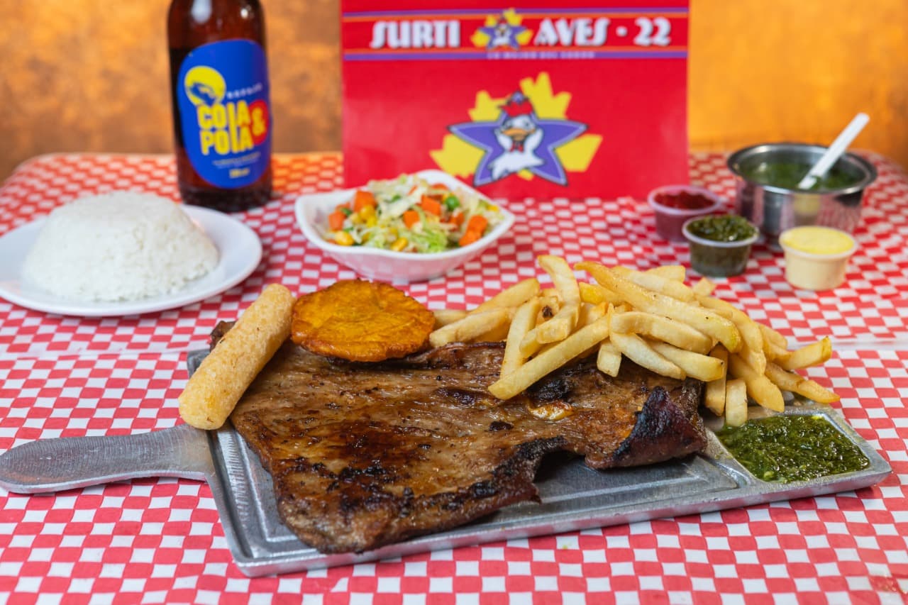 Sobrebarriga en Salsa o a la Plancha + Bebida