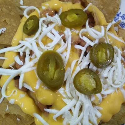 Nachos sin Carne
