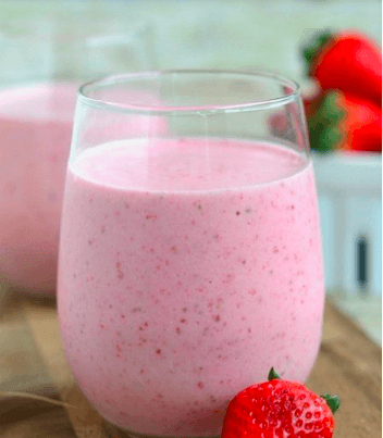 Smoothie de Fresa Coco