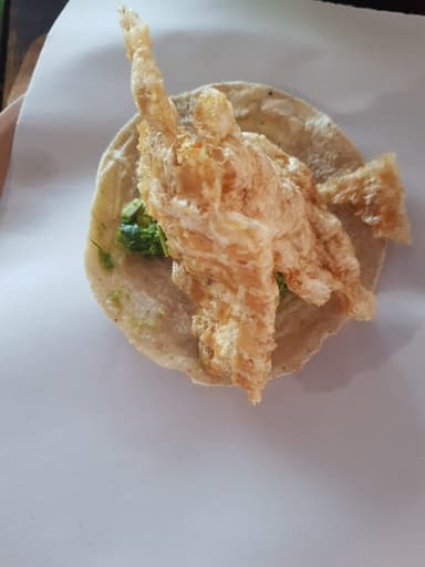 Taco De Guacamole Con Queso