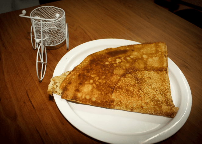 Crepa de Manchego y Philadelphia