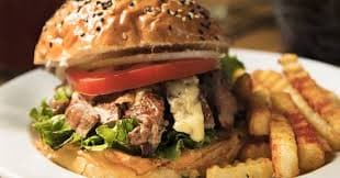 Hamburguesa de Arrachera