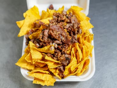 Nachos con Carne Grandes