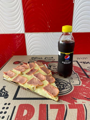Porcion de Pizza + Gaseosa 250 ML