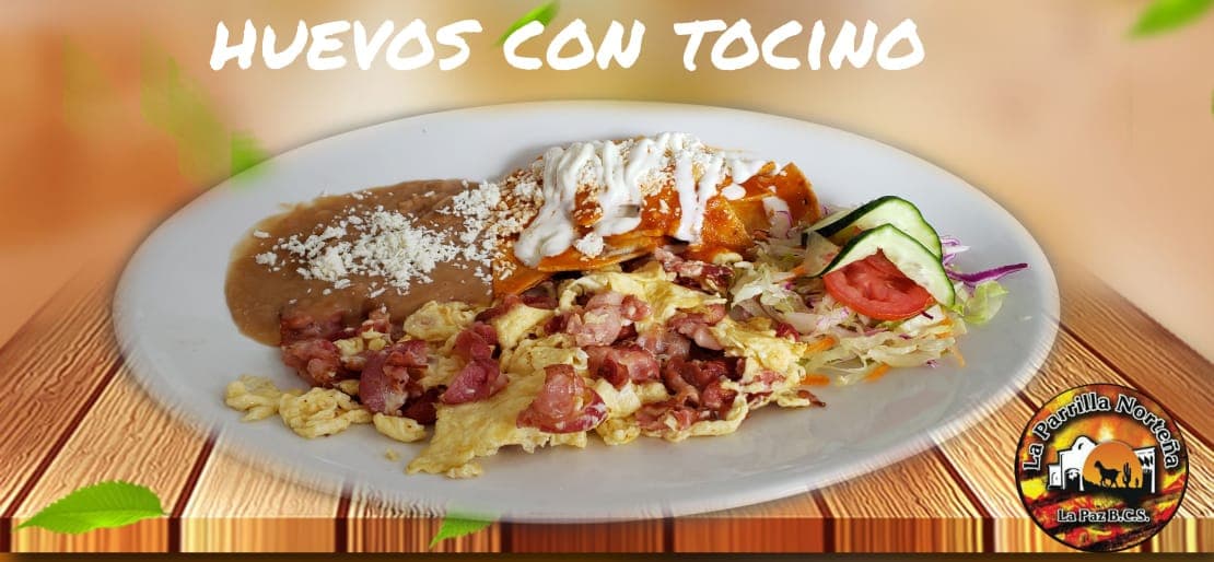 Huevos con Tocino