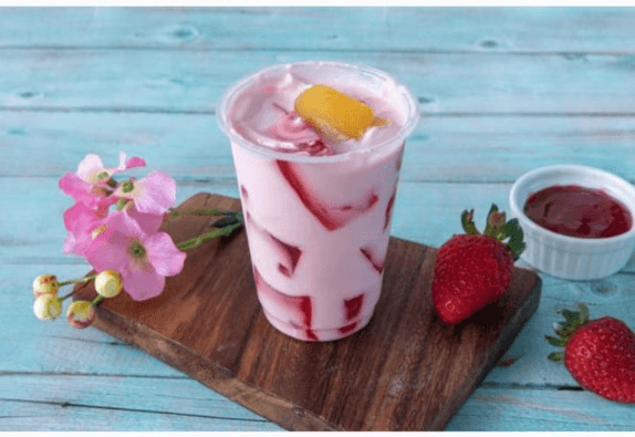 Gelatina Crema Roja
