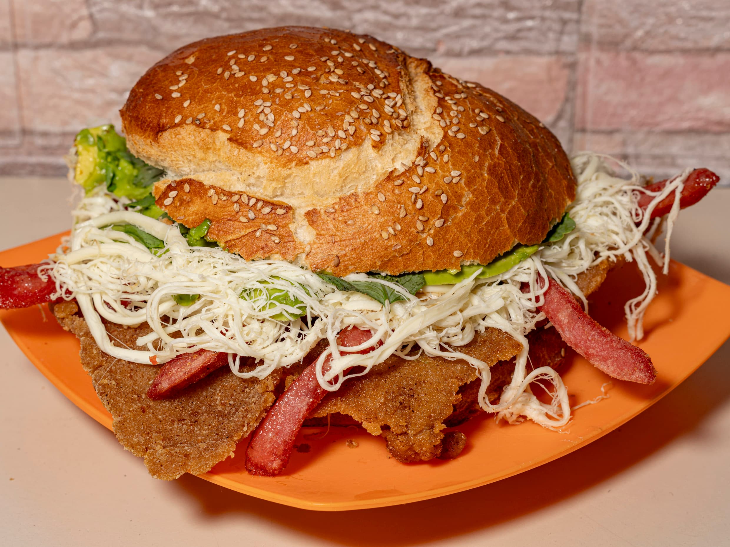 Cemita Combinada 2 Ingredientes