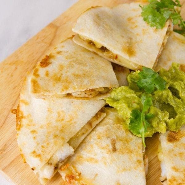 Quesadilla de Harina con Camarón