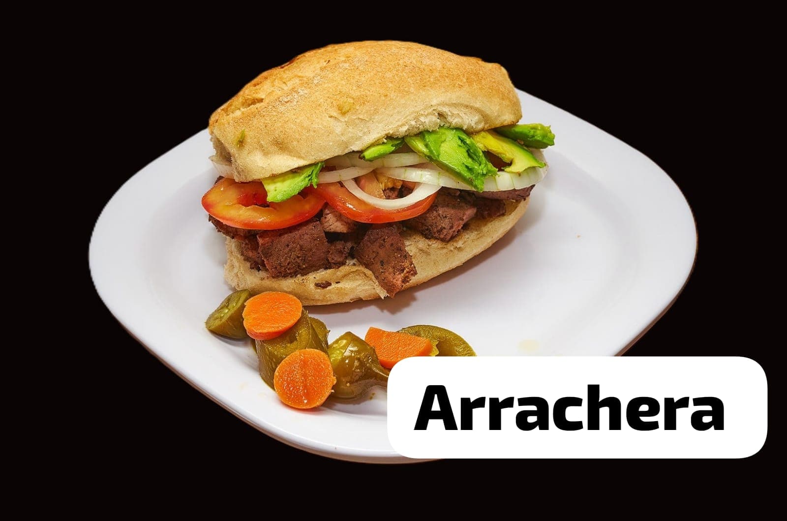 Torta Arrachera
