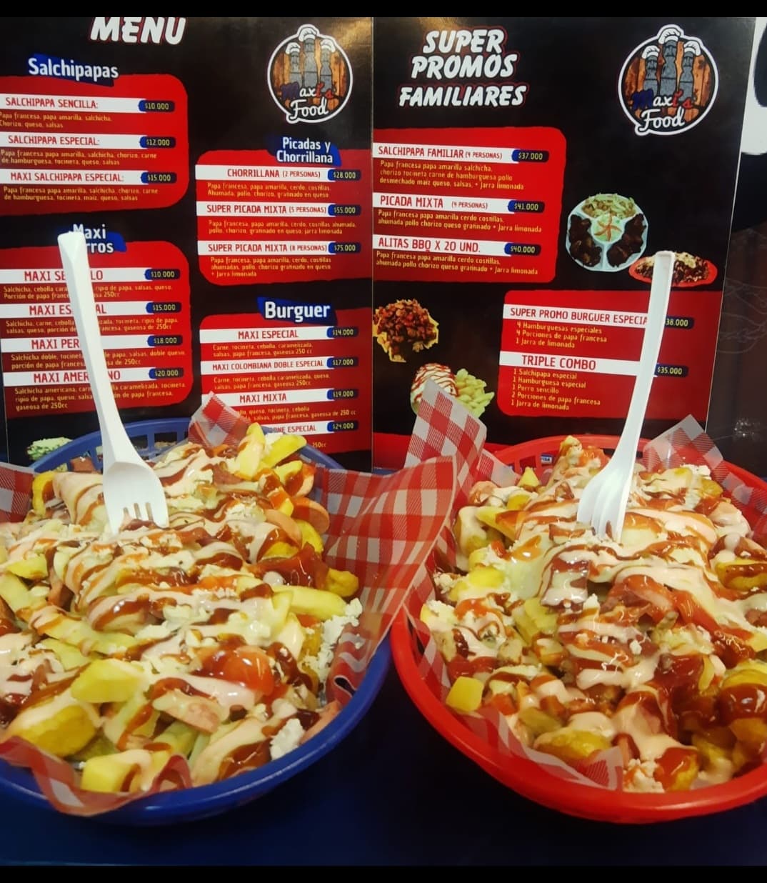 2X1 Maxi Salchipapa Especial
