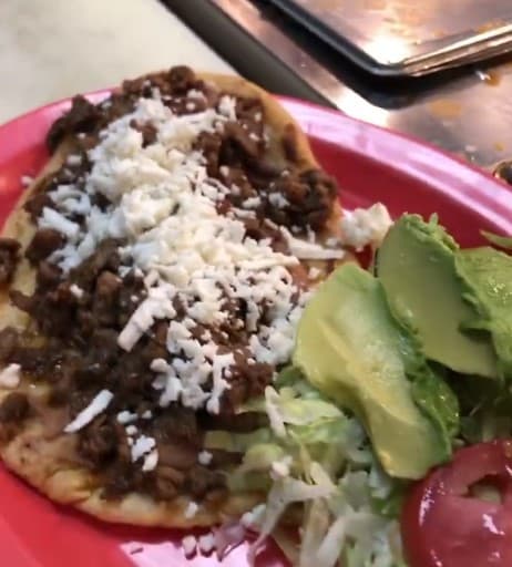 Huarache de Bistec de Res