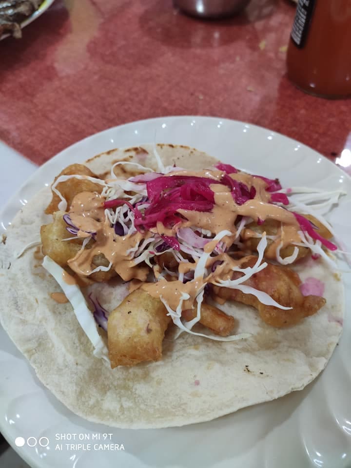 Tacos Capeados de Pescado