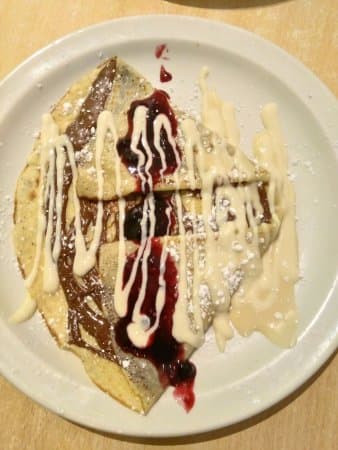 Crepa Chocolate Blanco Nutella