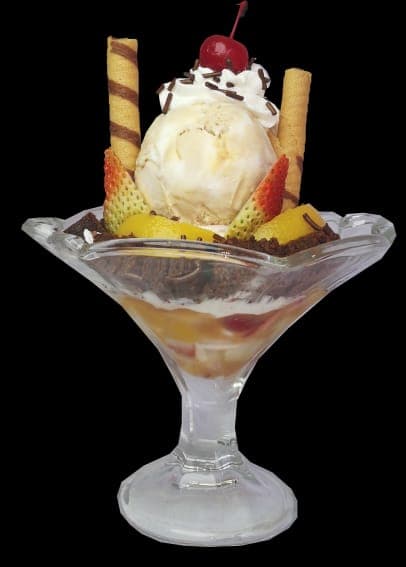 Copa Mix Durazno y Fresa