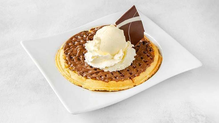 Waffle de Nutella