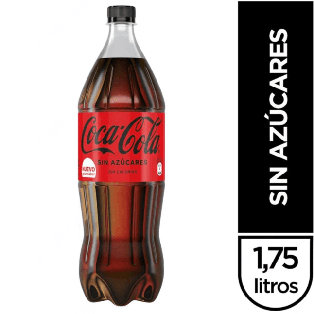 COCA-COLA SIN AZÚCAR 1.75 LT NR