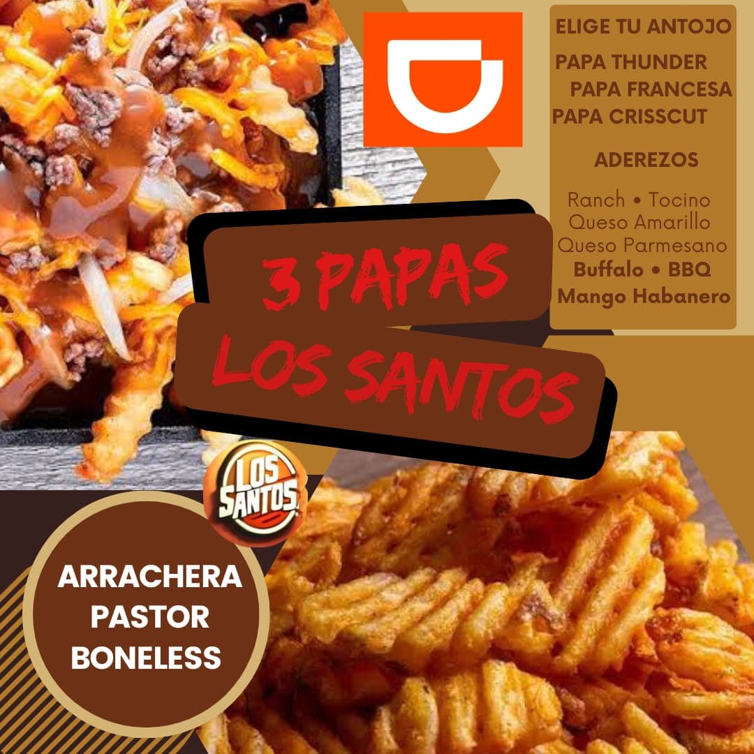 Cono de Papas de Tu Gusto Acompañada de Tu Antojo