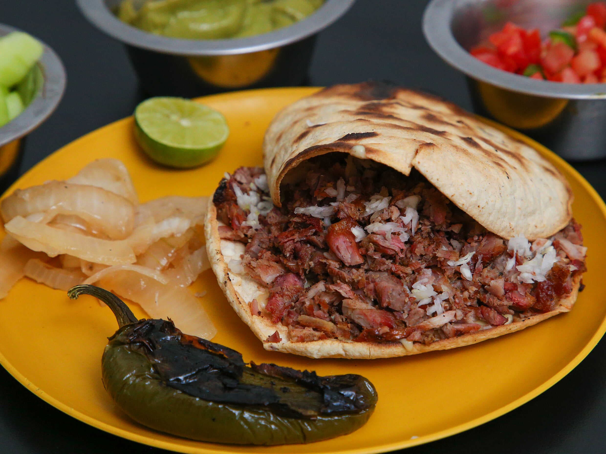 Quesadilla de Maíz Tripa