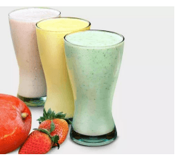 Jugo Natural en Leche