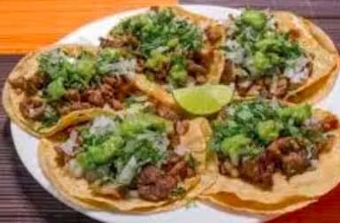 5 Tacos de Chuleta