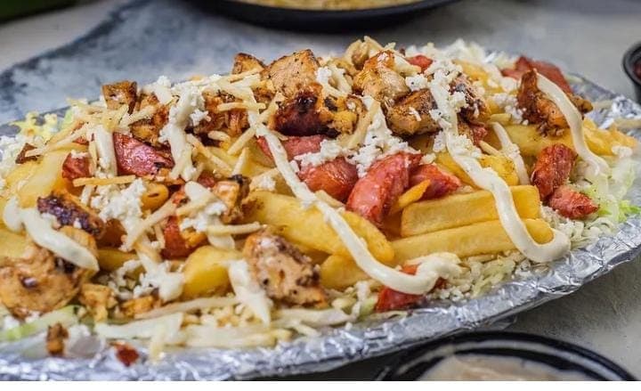 Salchipapa Pollo Papa