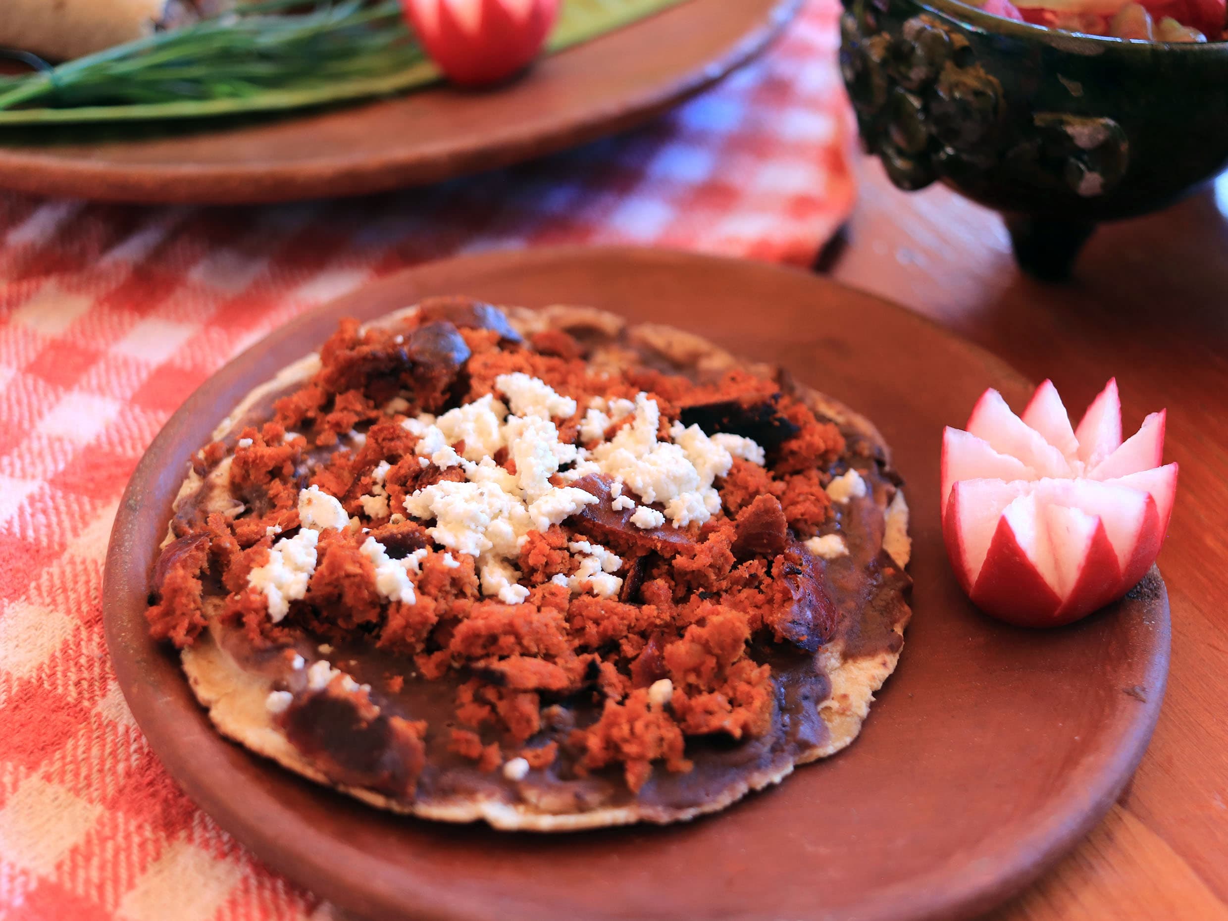 Memelita de Chorizo