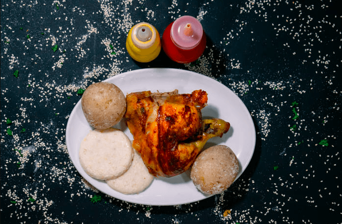 Cuarto De Pollo Asado