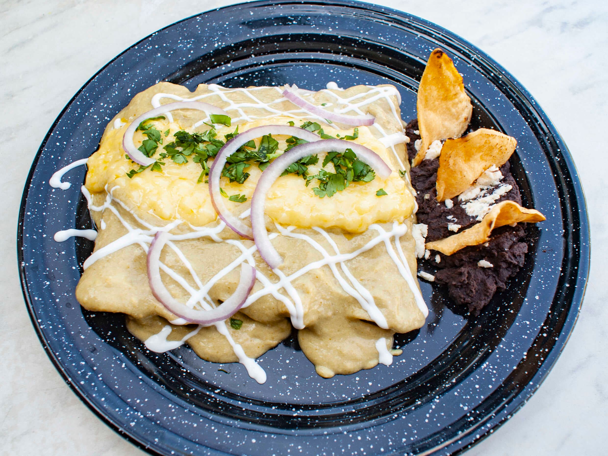 Enchiladas Suizas Orden
