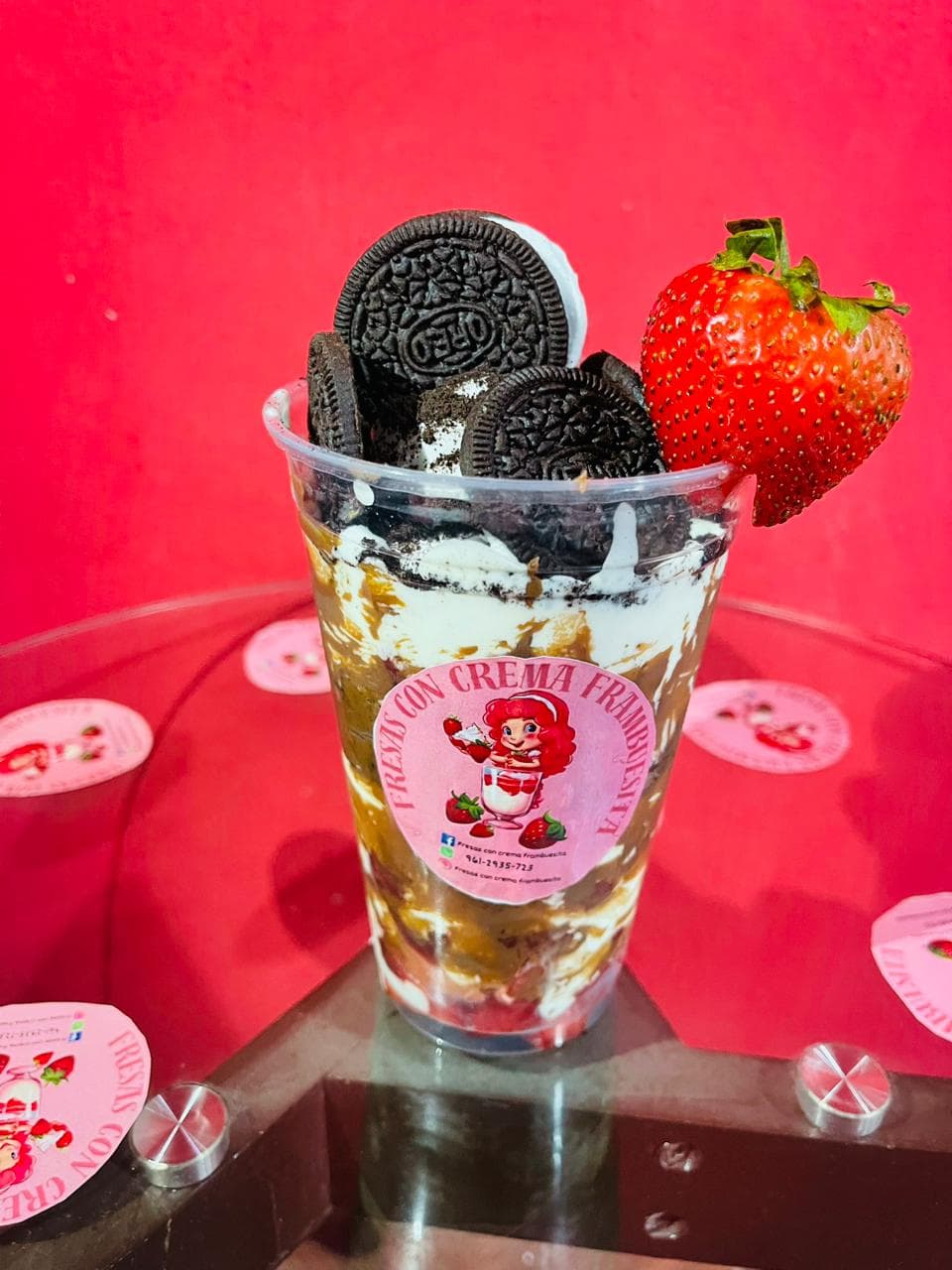 Vaso Cookies and Cream