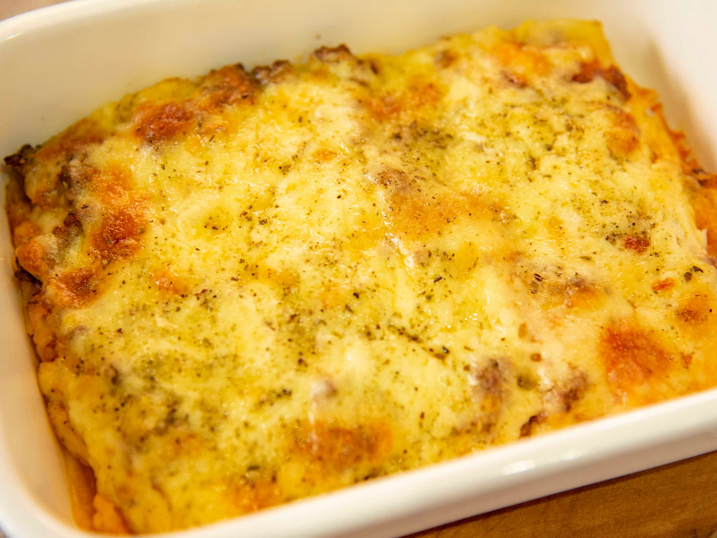 Lasaña a la Bolognesa