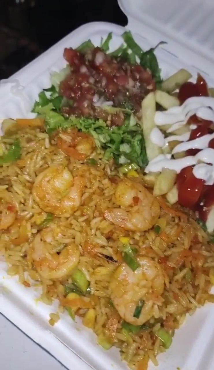 Arroz con Camarones