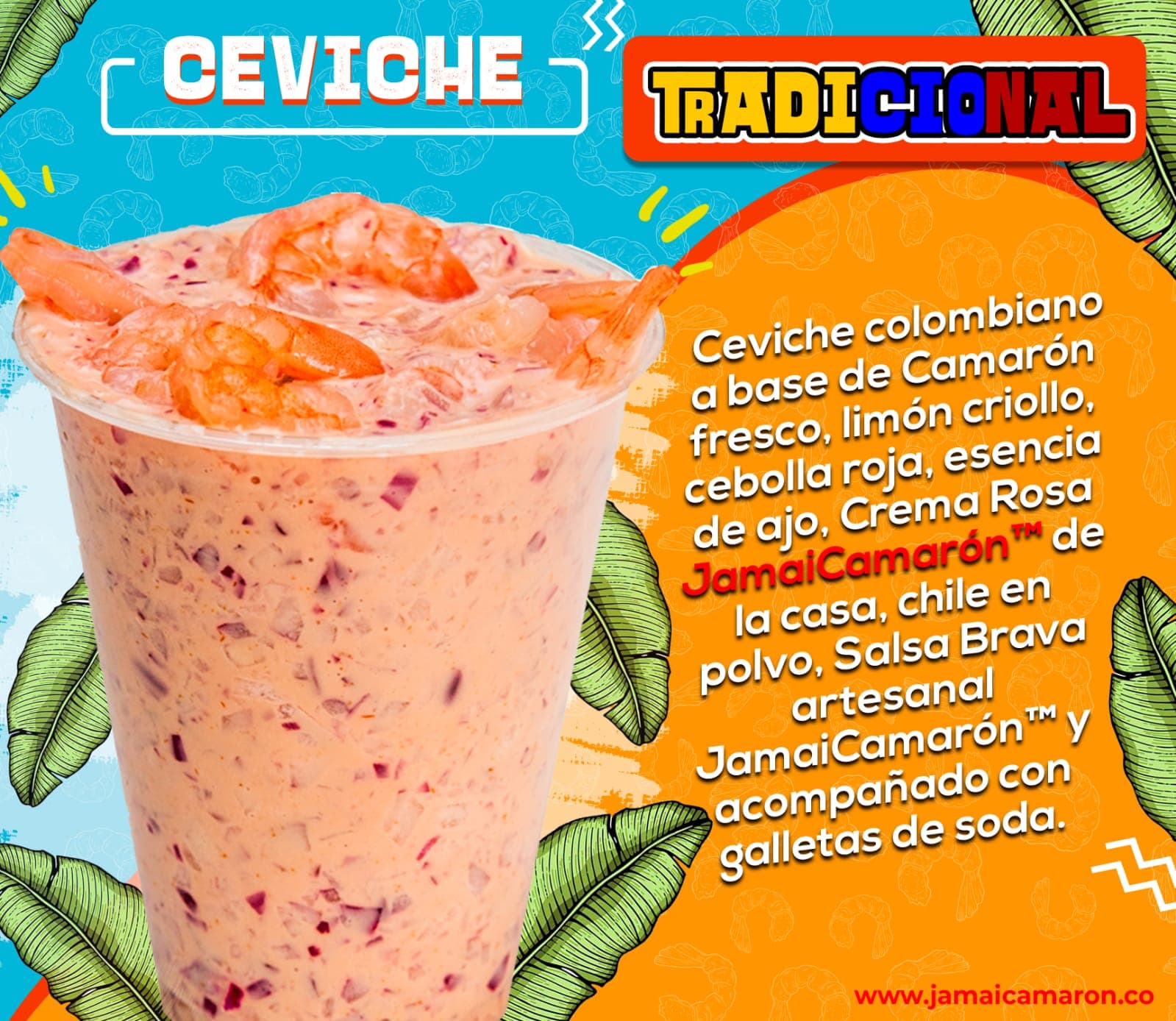 Ceviche Tradicional 12oz