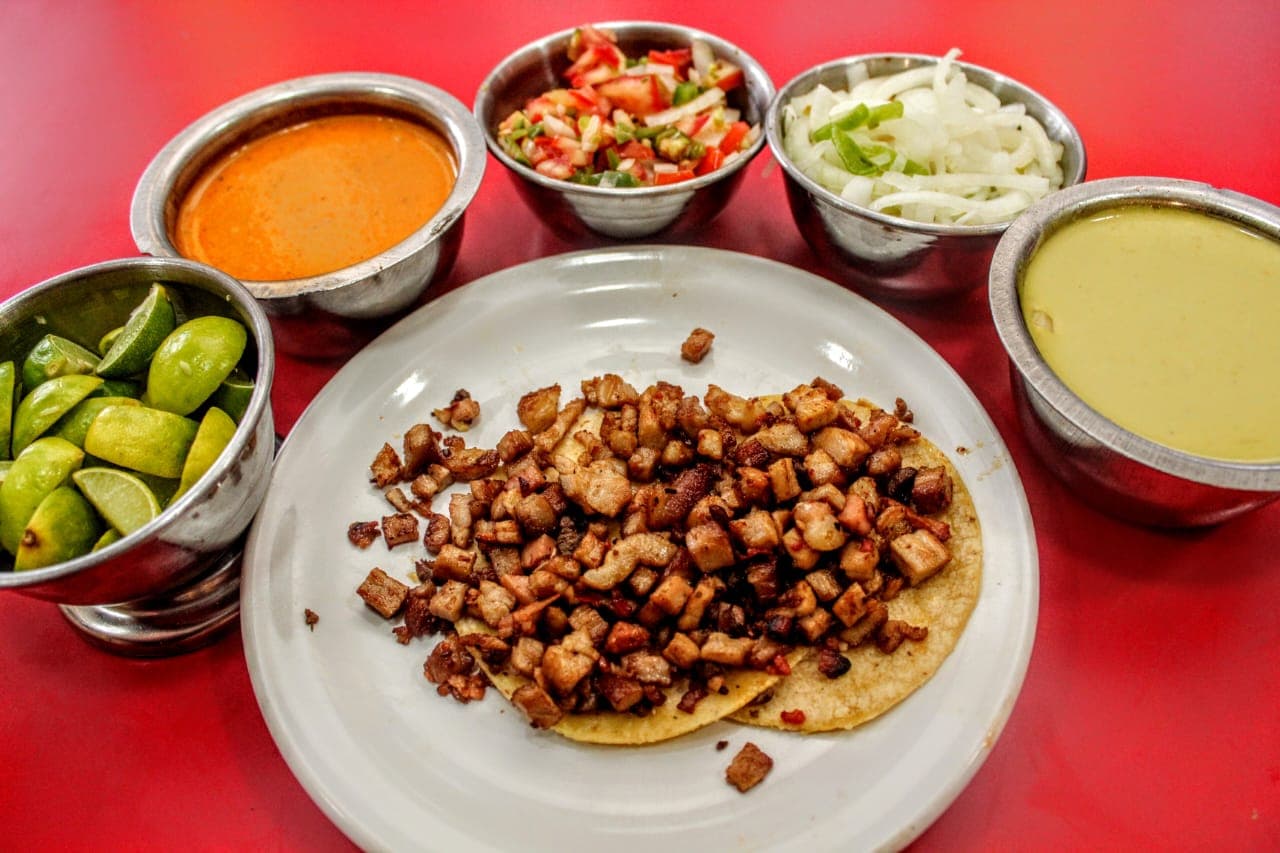 Tacos de Chuleta Natural