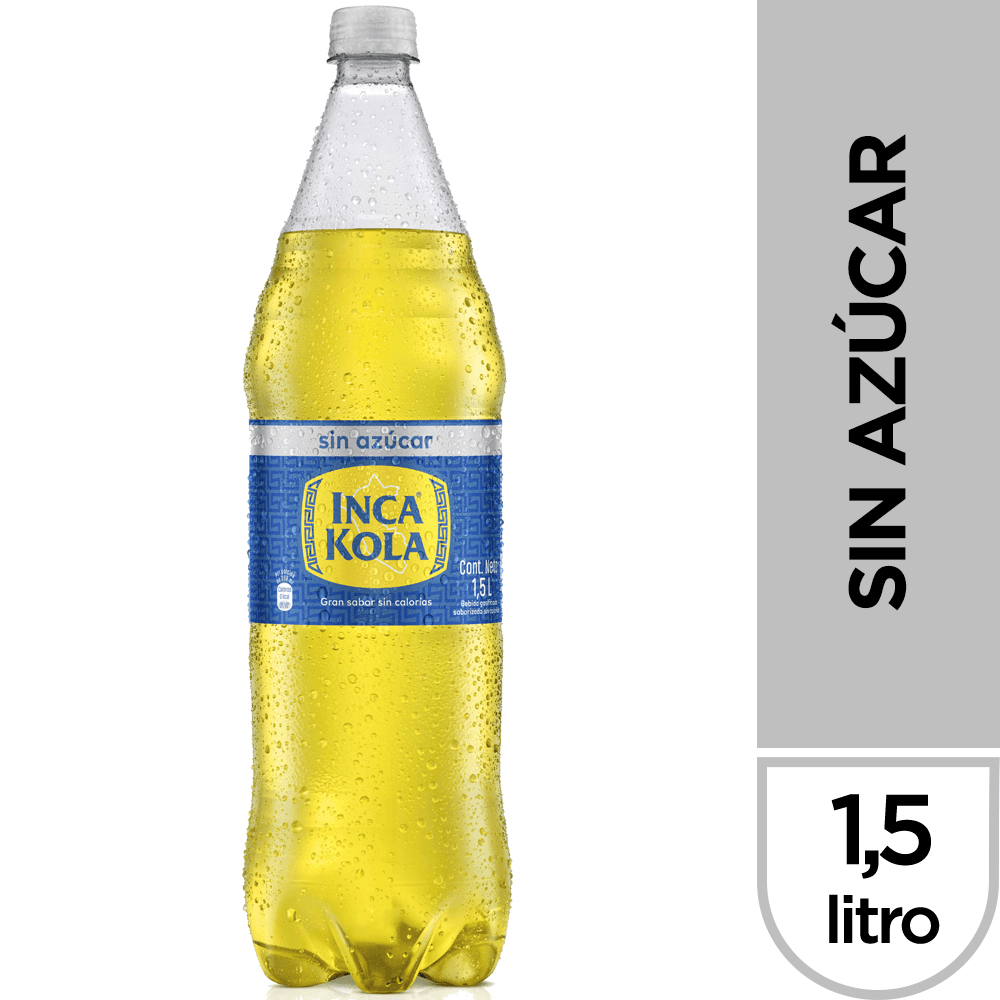 Inca Kola sin Azúcar 1.5 L