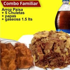 Combo Familiar Extragrande Chuletas de Cerdo