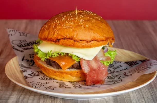 Hamburguesa Angus Philadelphia