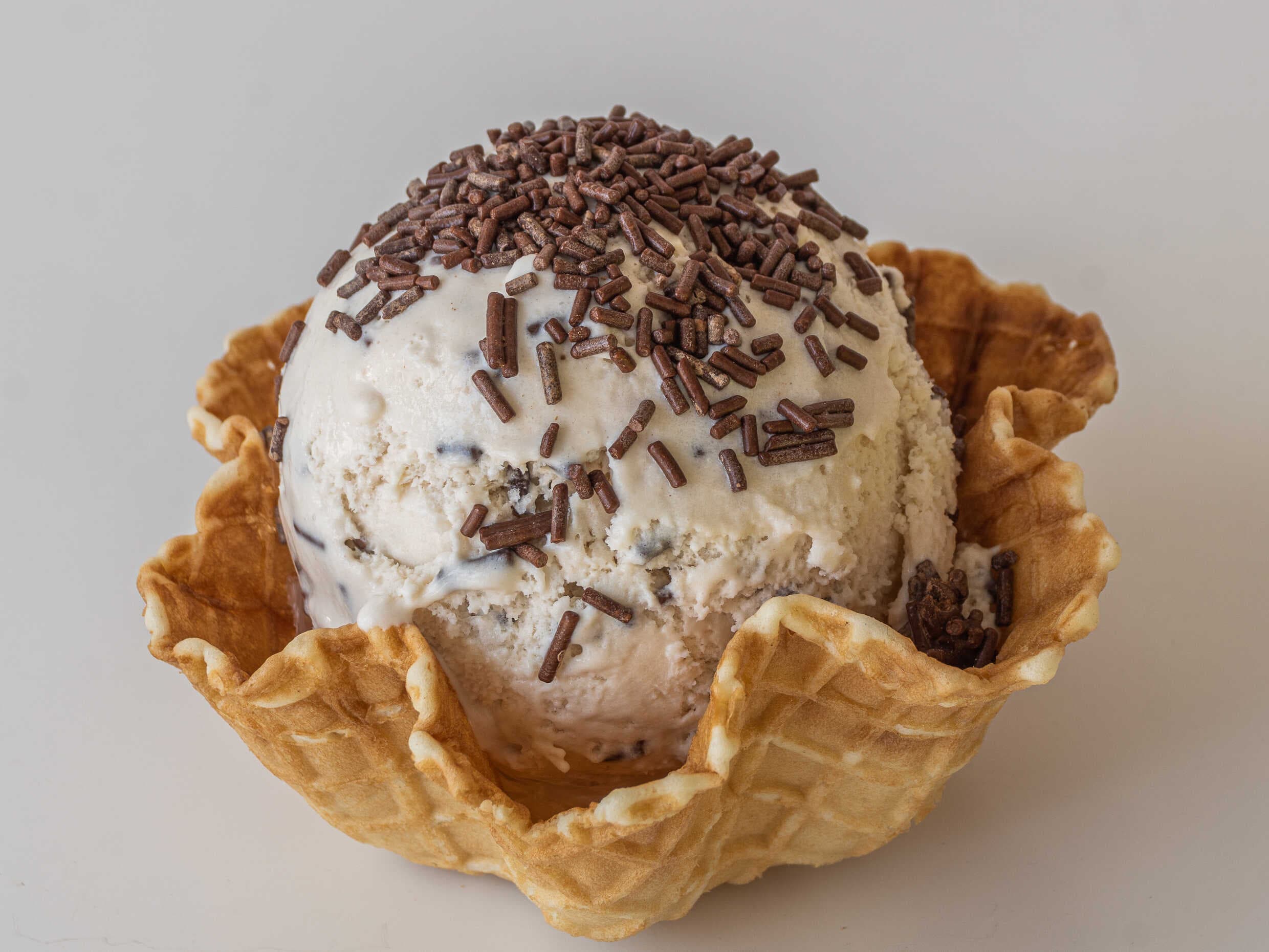 Helado Sencillo de Chocochips